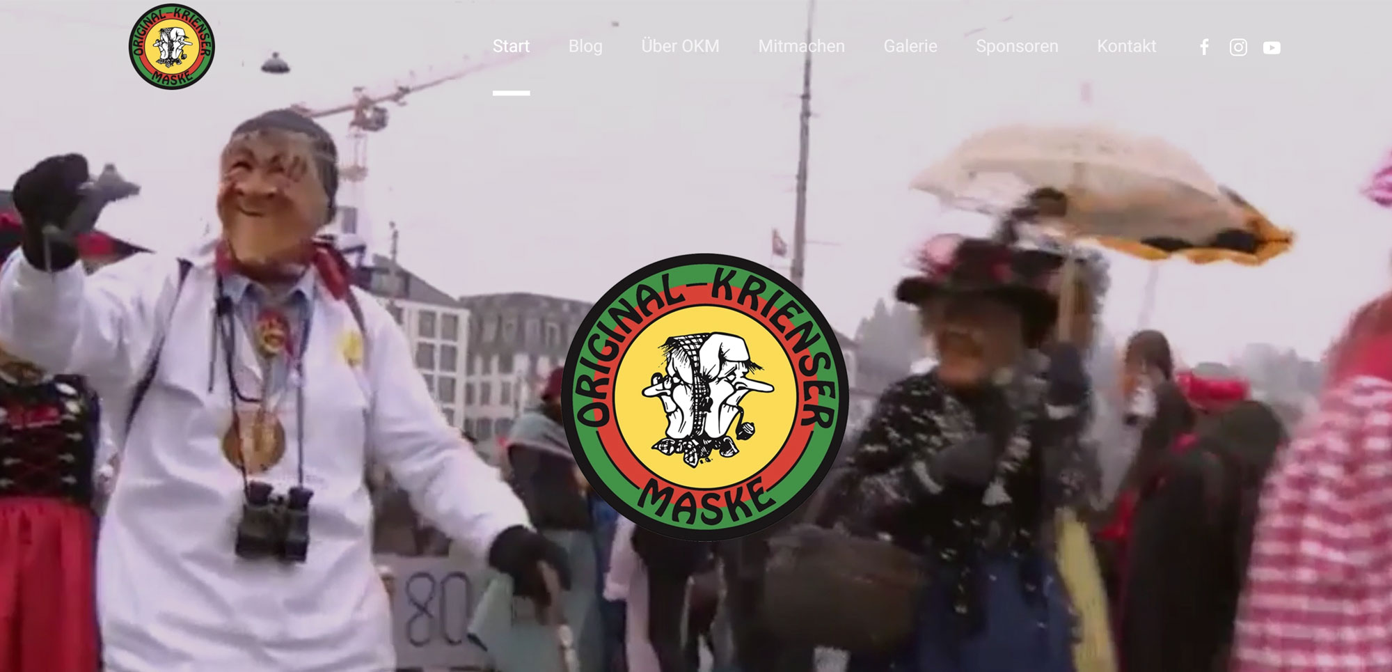 Original Krienser Maske